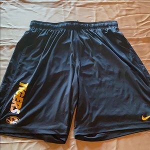 Men’s Nike MIzzou training shorts